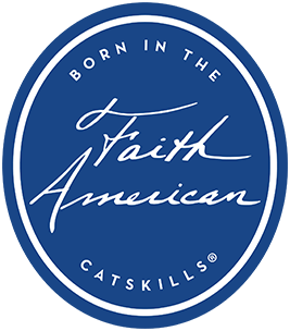 Faith American Blue Oval Logo thumbnail